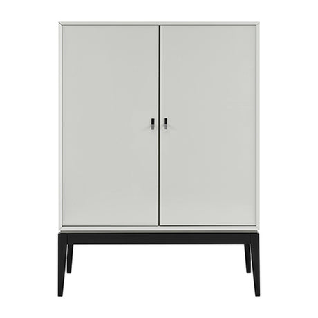 Pasadena 2 Door Drinks Cabinet - Cool Grey