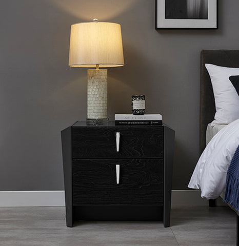 Opal 2 Drawer End Table