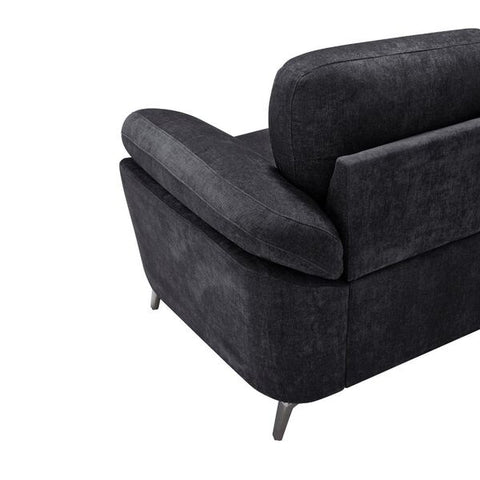 Camden 2 Seater-Black