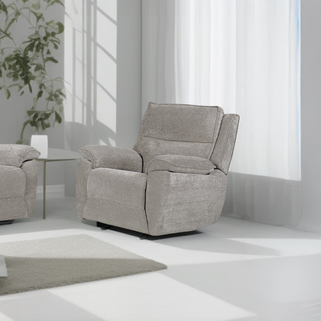 Midtown Recliner Chair - Light Grey (Special)