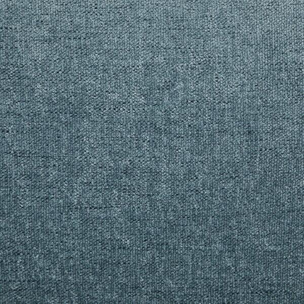 Textured blue fabric upholstery swatch for sofa or chair