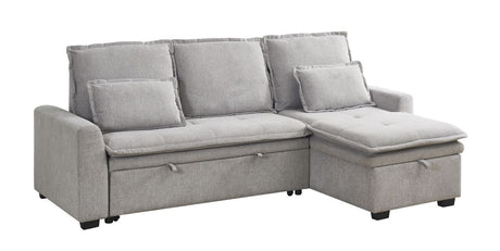 Jonah Interchangeable Corner Sofa Bed - Grey