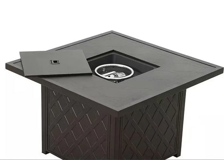 Stamford Outdoor Fire Pit & 4 Chairs Set