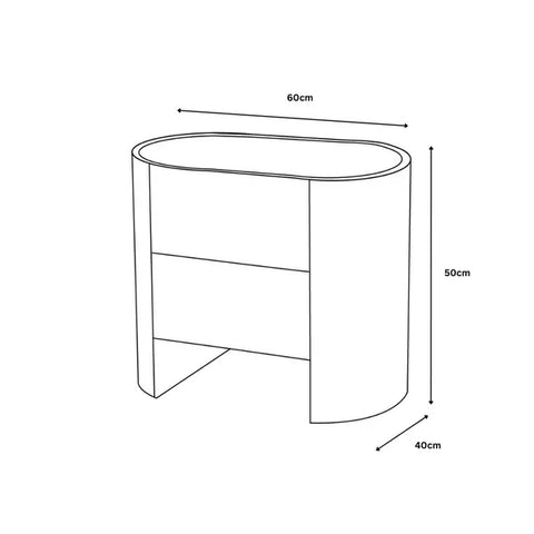 Atlanta 2 Drawer End Table