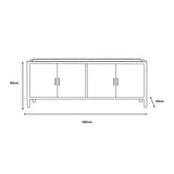 Windermere 4 Door Sideboard