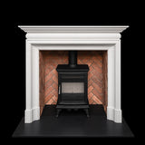 54" Exalt Honed Naples White Surround