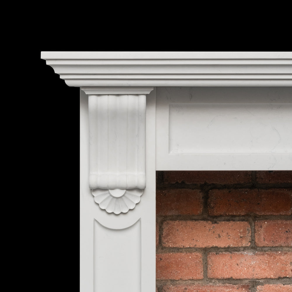 GMS 54" Valence Honed Naples White Surround