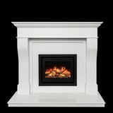 60" Plaza Honed Naples White Surround