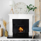60" Plaza Honed Naples White Surround