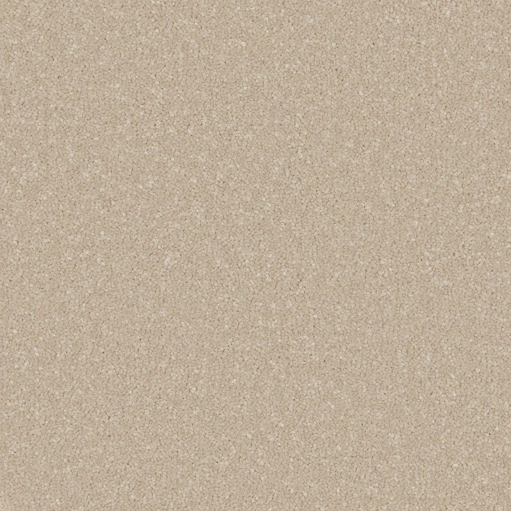 Warm beige carpet with a soft, dense texture in a speckled pattern | Home Centre Direct UK