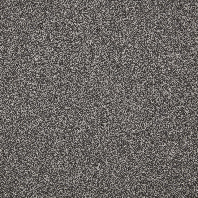 Dark grey textured carpet with dense, looped pile finish | Home Centre Direct UK