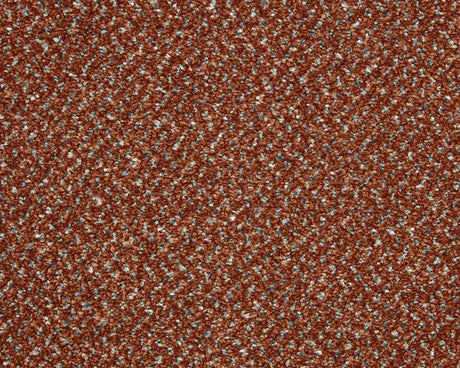 Rust tweed carpet with herringbone pattern | Home Centre Direct UK