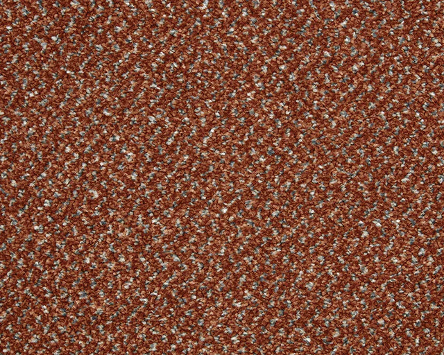 Rust tweed carpet with herringbone pattern | Home Centre Direct UK