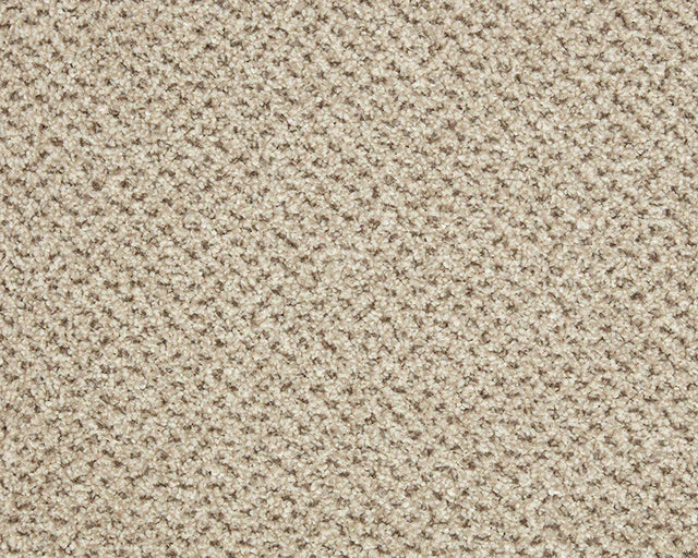 Beige textured carpet with a dense, looped pile finish | Home Centre Direct UK