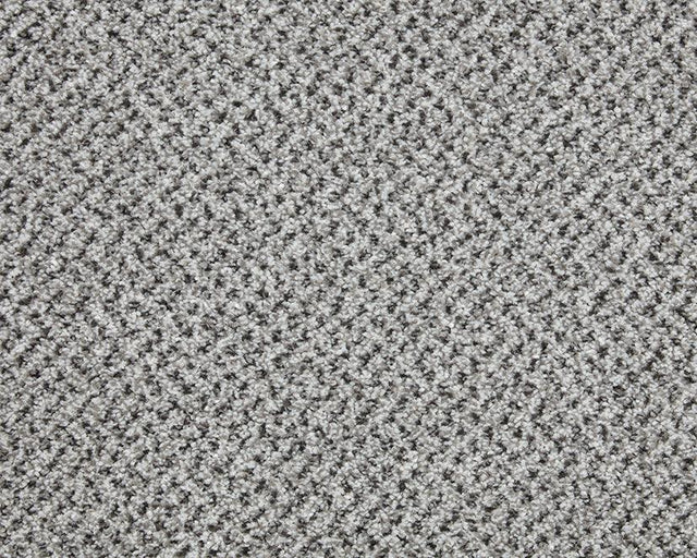 Grey textured carpet with a tight looped weave pattern | Home Centre Direct UK