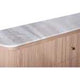Ashford Natural Marble & Wood Extra Large Sideboard - View 5