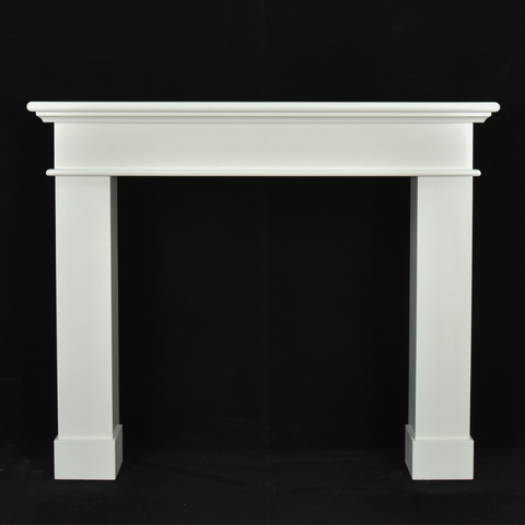 54" Renoir White Pearl Surround