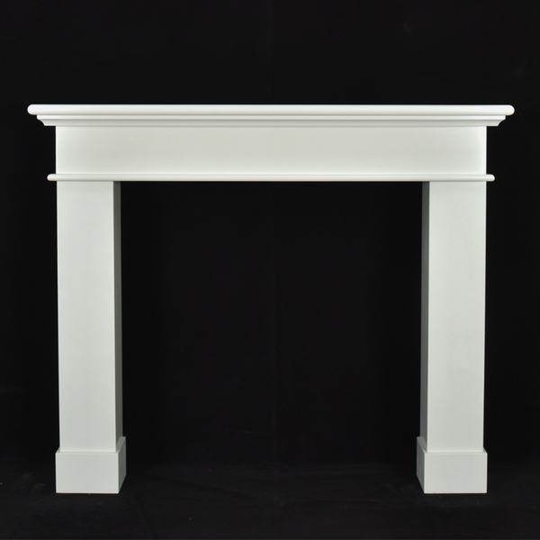 54" Renoir White Pearl Surround