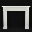 54" Renoir White Pearl Surround