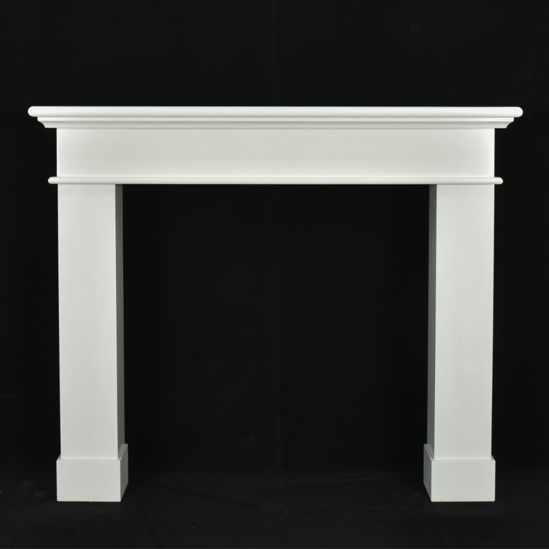 54" Renoir White Pearl Surround