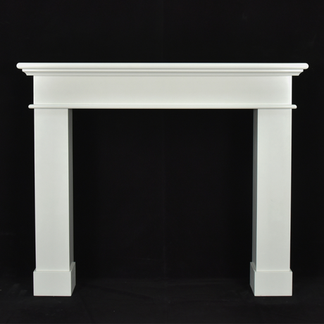 54" Renoir White Pearl Surround