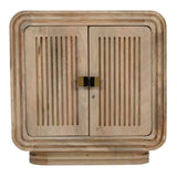 Hudson Carved Mango Wood Mini Sideboard - View 2