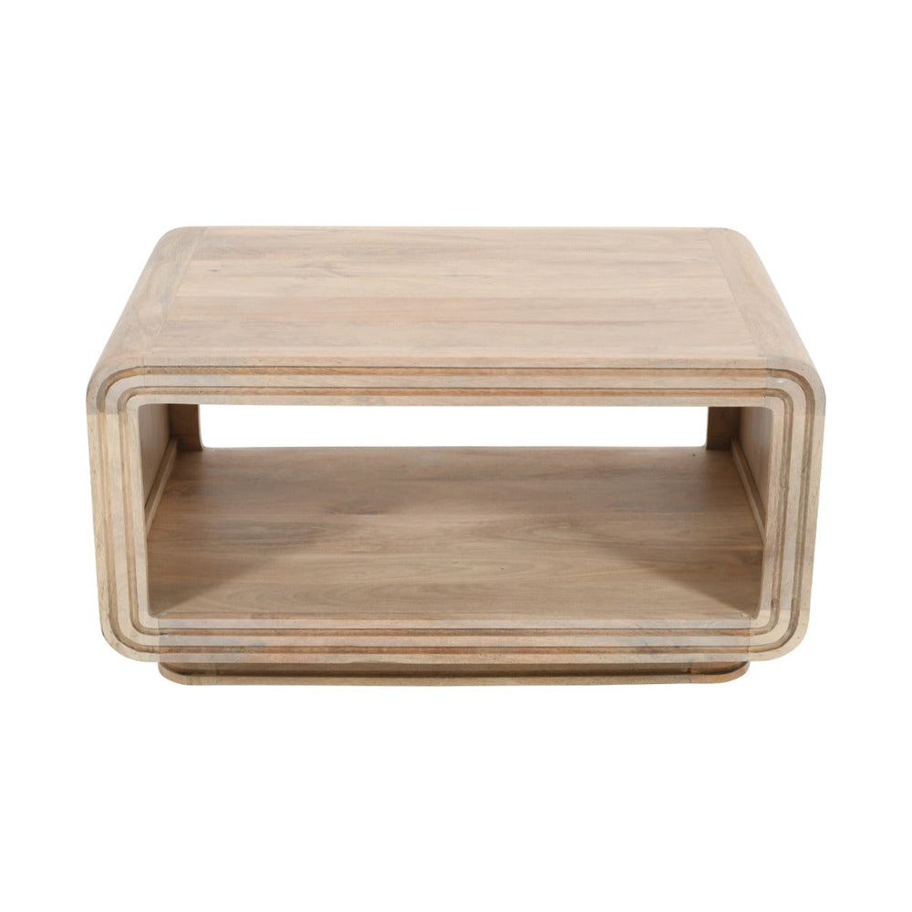 Hudson Coffee Table made from handcrafted mango wood