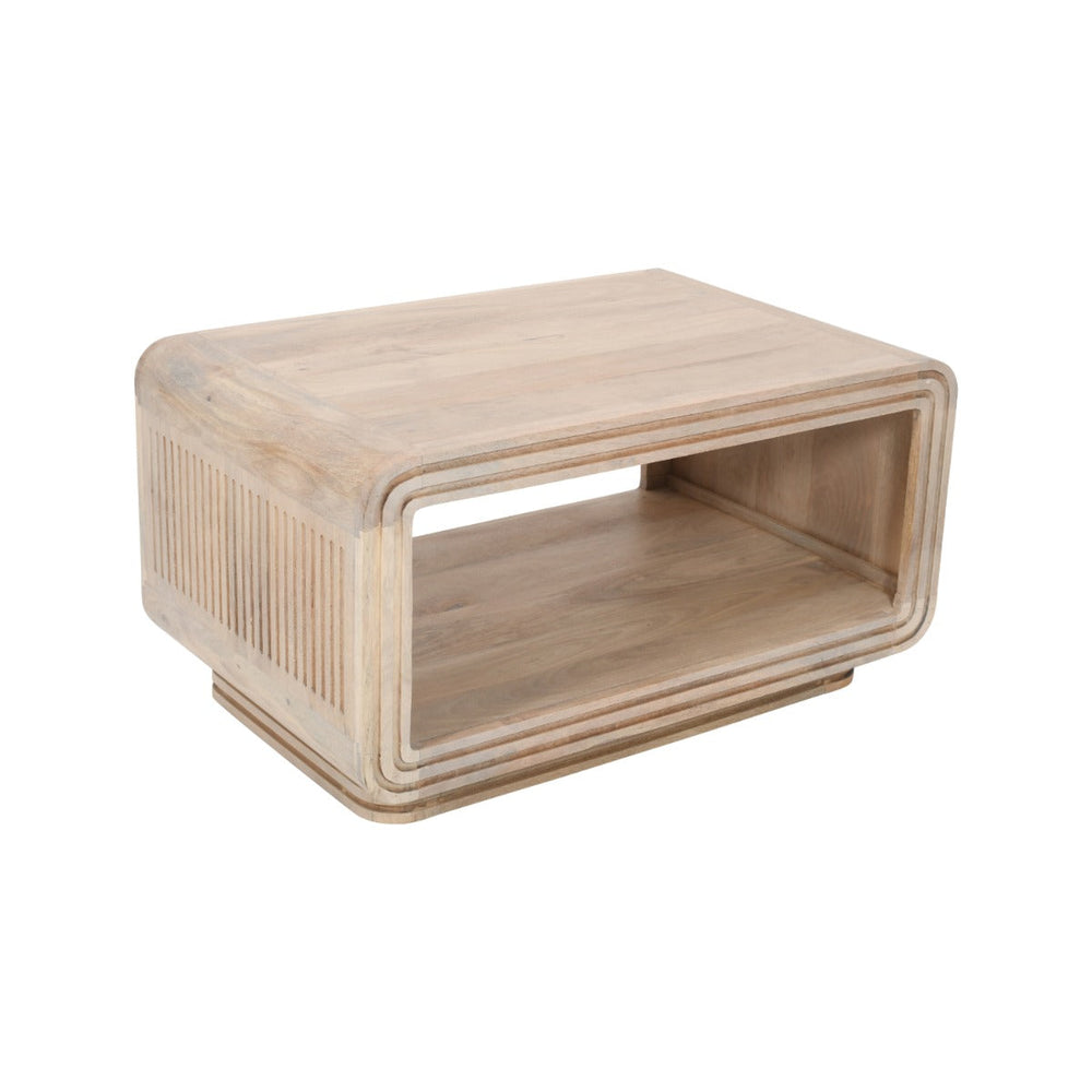Hudson Coffee Table made from handcrafted mango wood