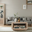 Hudson Coffee Table made from handcrafted mango wood