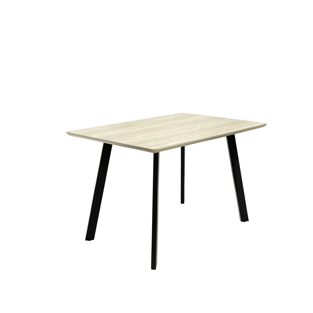 Rialto 1.2m Dining Table - Travertine Melamine