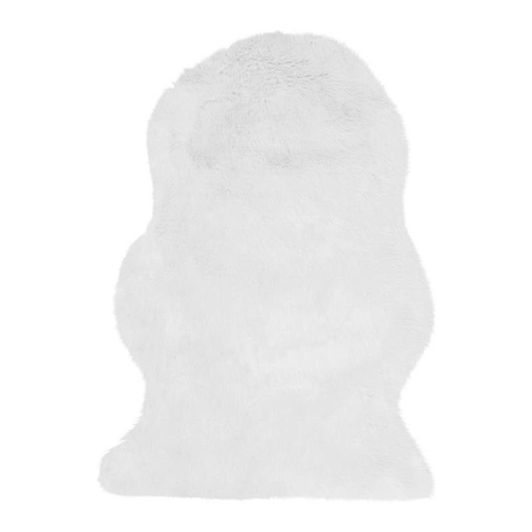 Auckland Luxury Faux Sheepskin White Rug