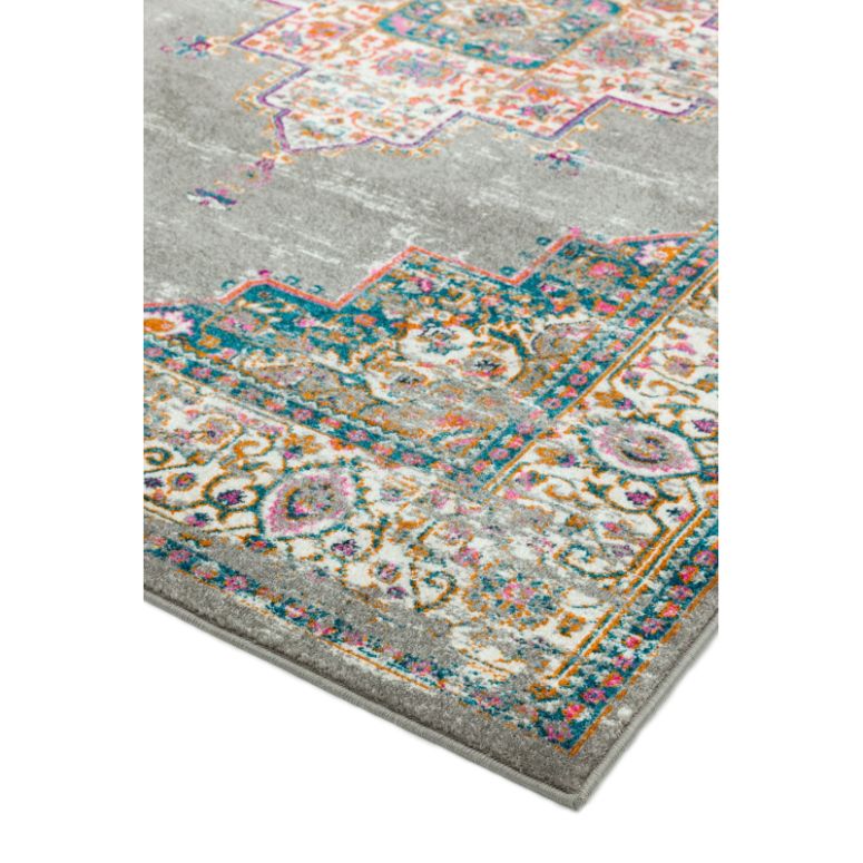 Colt CL02 Medallion Grey Rug - Image 3