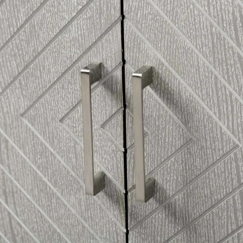 Venus 1 Drawer 2 Door Cabinet Grey