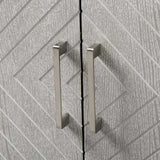 Venus 1 Drawer 2 Door Cabinet Grey