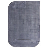 Kuza Shape Black / Navy Rug - Image 1