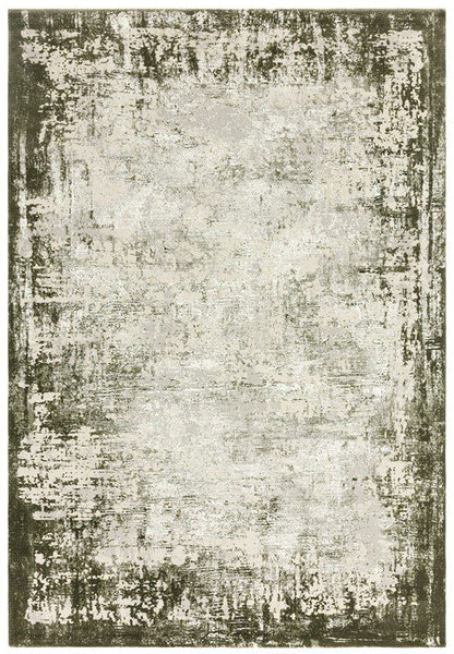 Kuza Border Green Rug