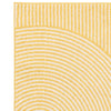Muse Yellow Geometric Mu18 Rug