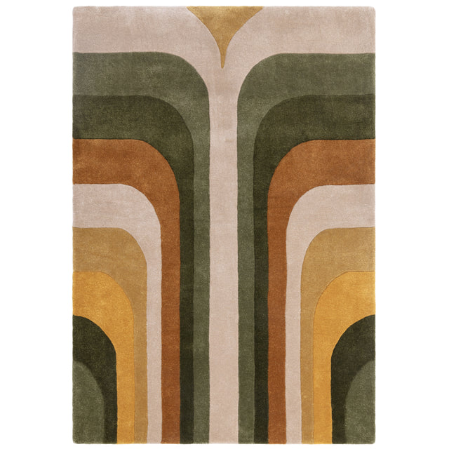 Romy 02 Retro Green Rug - Image 1
