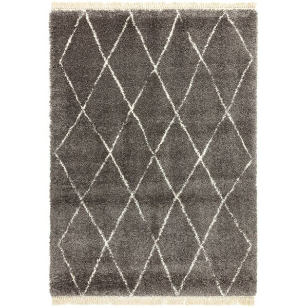 Rocco Rc07 Grey Diamond Rug