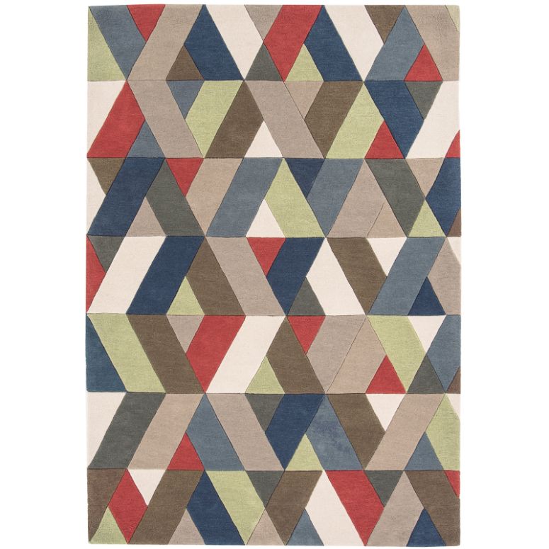Funk 01 Chevron Multi Rug - Image 1