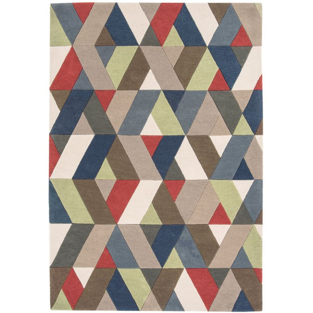 Funk 01 Chevron Multi Rug - Image 1