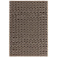 Global Black Lattice Rug - Image 1