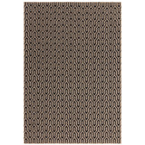 Global Black Lattice Rug - Image 1