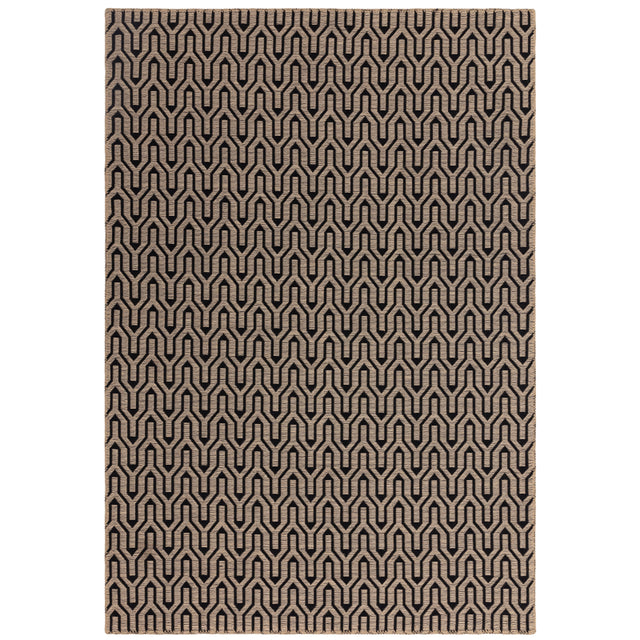 Global Black Lattice Rug - Image 1