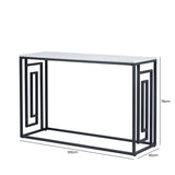 Devon Black and Grey Console Table - KD