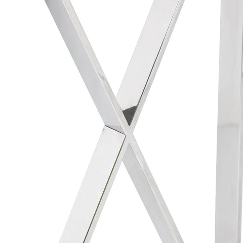 Zenith Stainless Steel Console Table