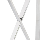 Zenith Stainless Steel Console Table