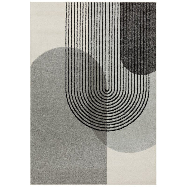 Muse Grey Retro Mu14 Rug