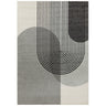 Muse Grey Retro Rug MU14 Rug - Image 1