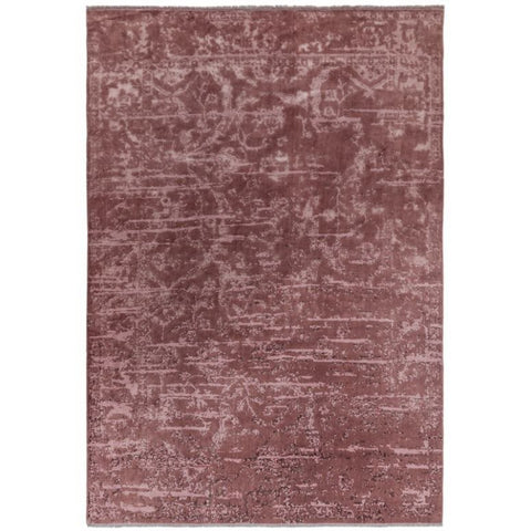 Zehraya Ze08 Cranberry Abstract Rug